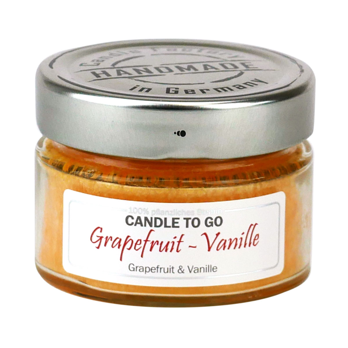 Grapefruit Vanille - Candle to Go Duftkerze von Candle Factory