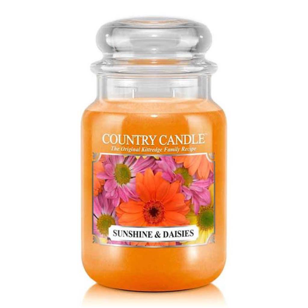 Sunshine & Daisies - Duftkerze im Glas 652g von Country Candle™
