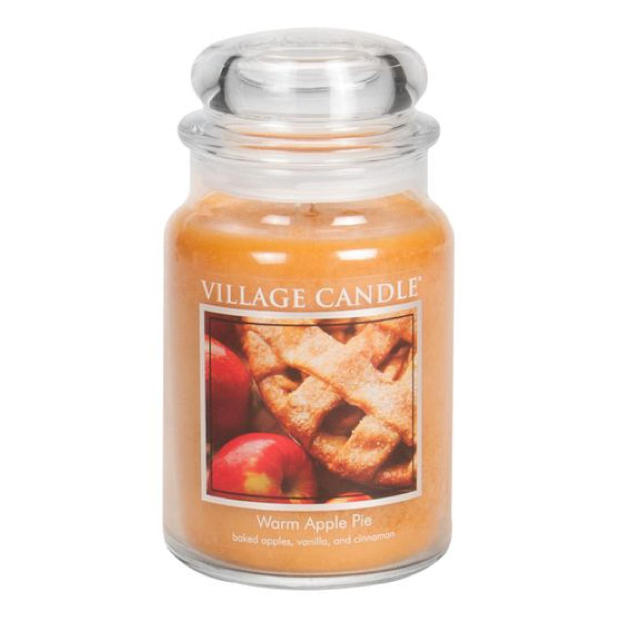 Warm Apple Pie - Duftkerze im Glas 602g - Village Candle®