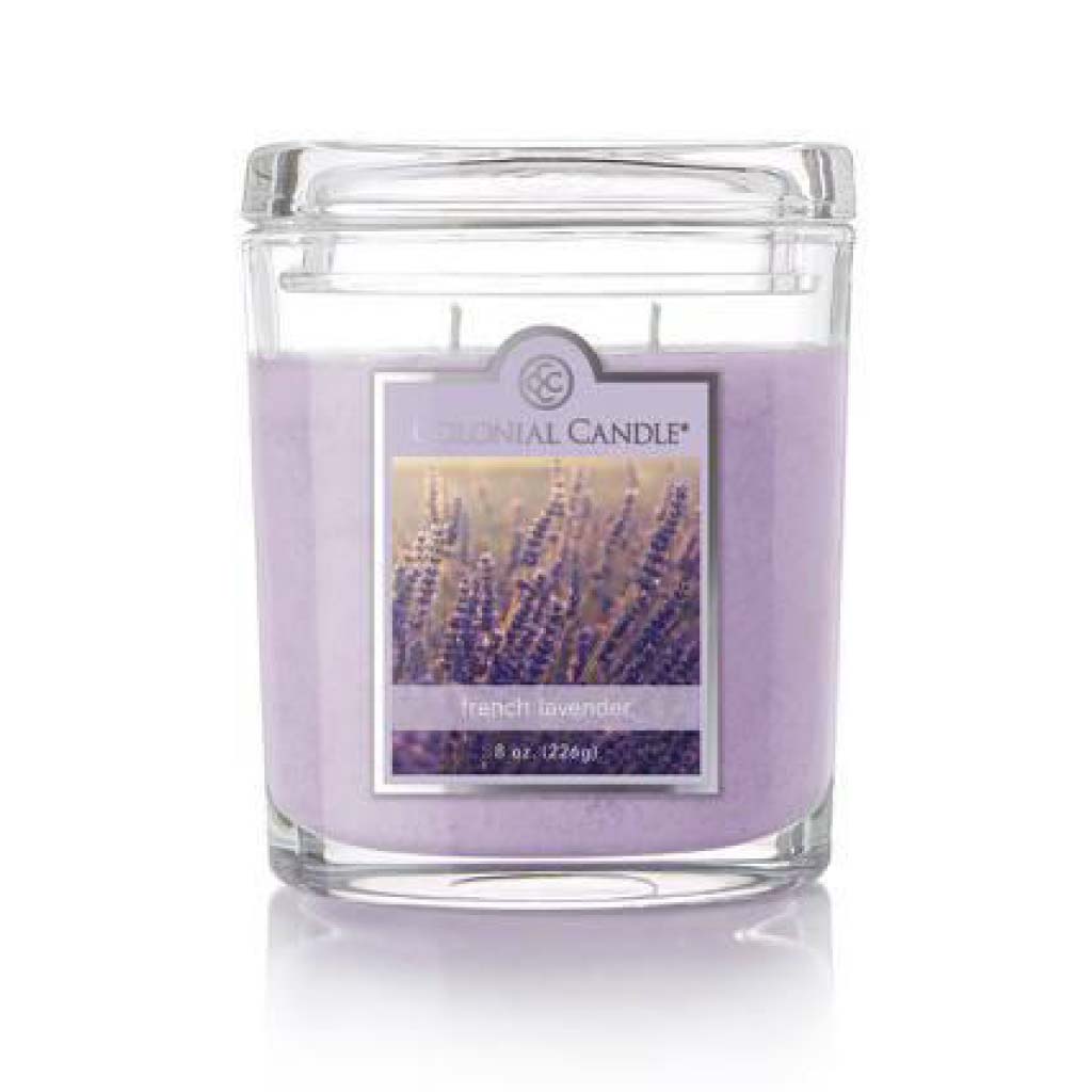 French Lavender - Duftkerze Oval 226g - Colonial Candle