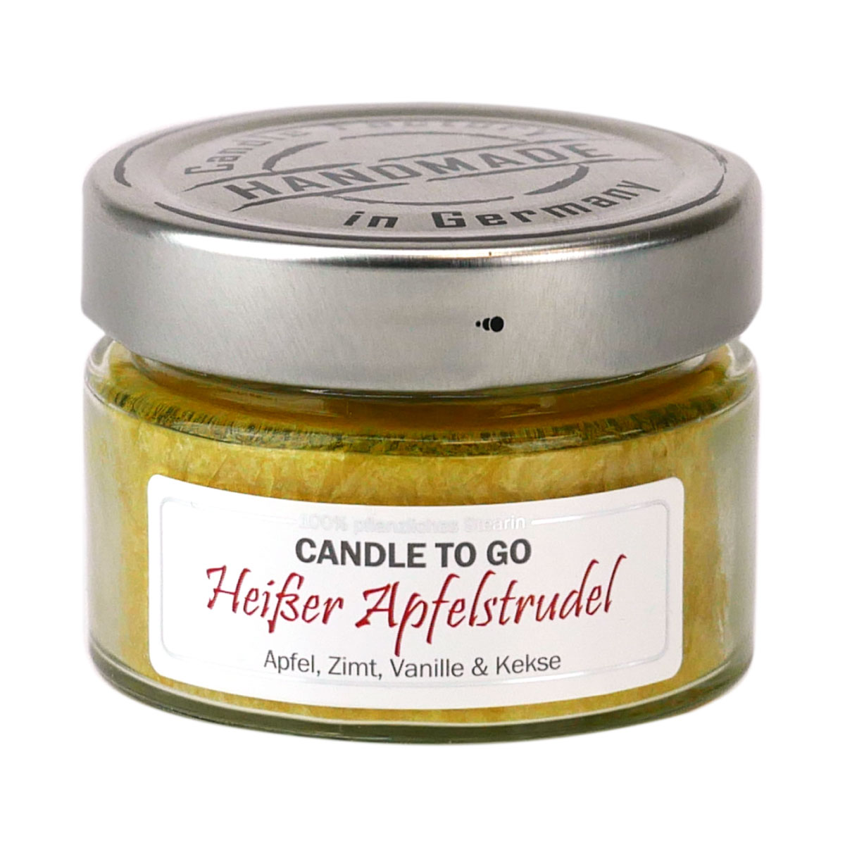 Heißer Apfelstrudel - Candle to Go Duftkerze von Candle Factory