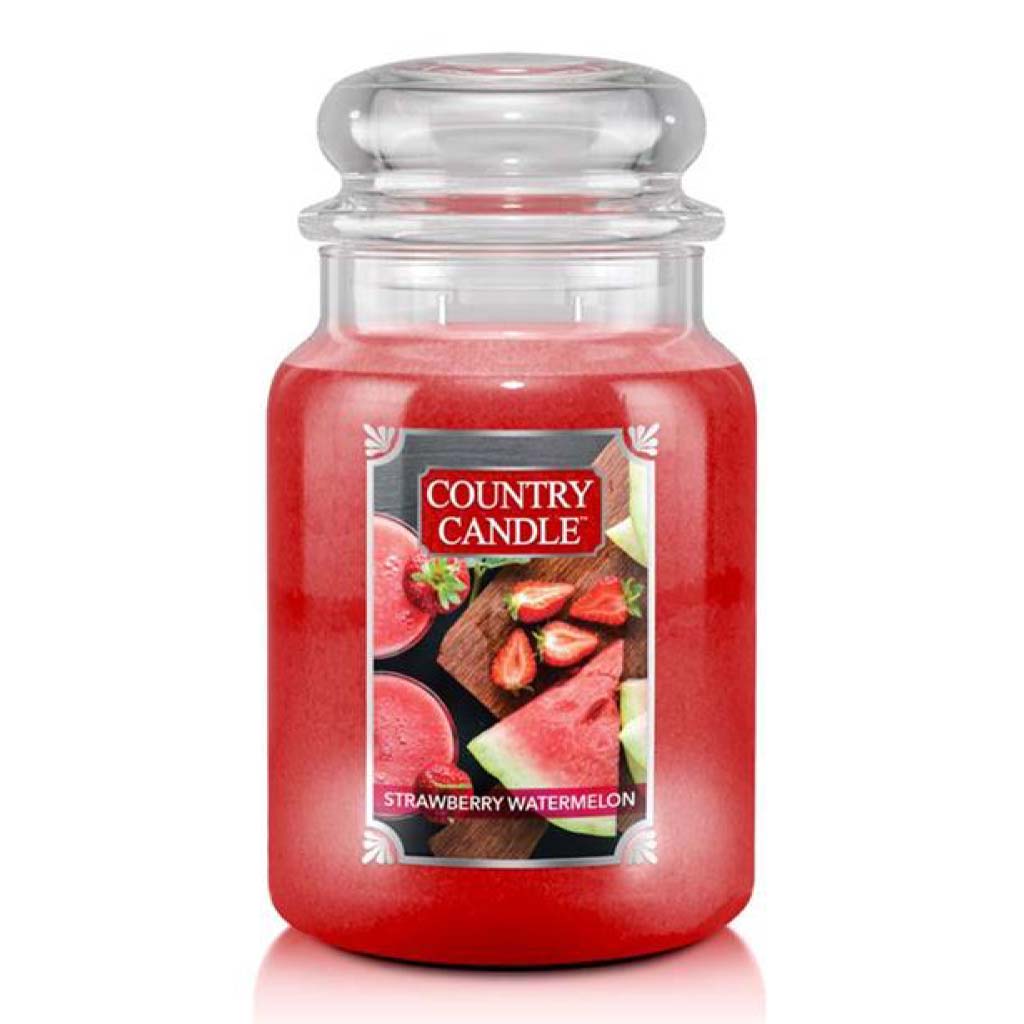 Strawberry Watermelon - Duftkerze im Glas 652g von Country Candle™