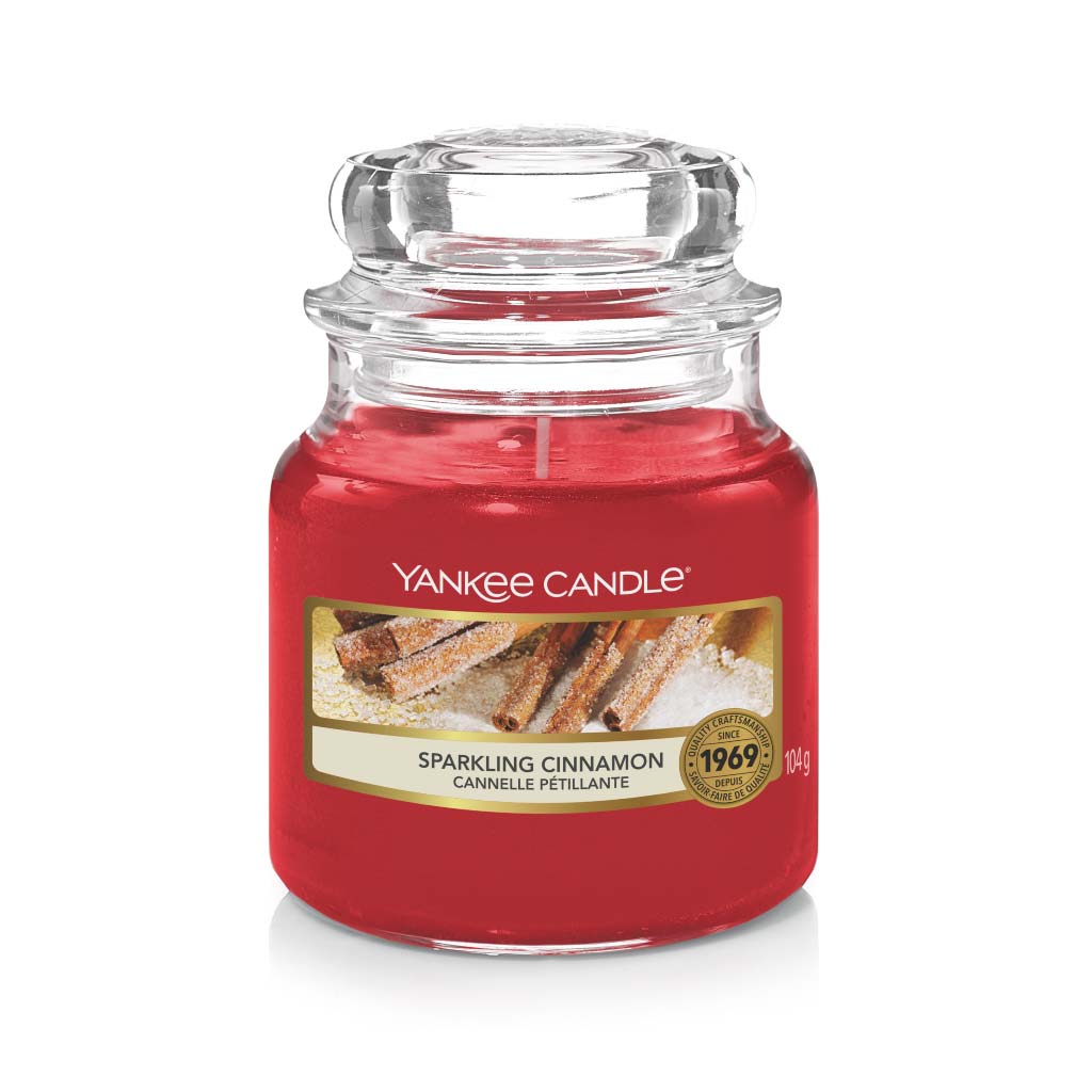 Sparkling Cinnamon - Duftkerze im Glas 104g - Yankee Candle®