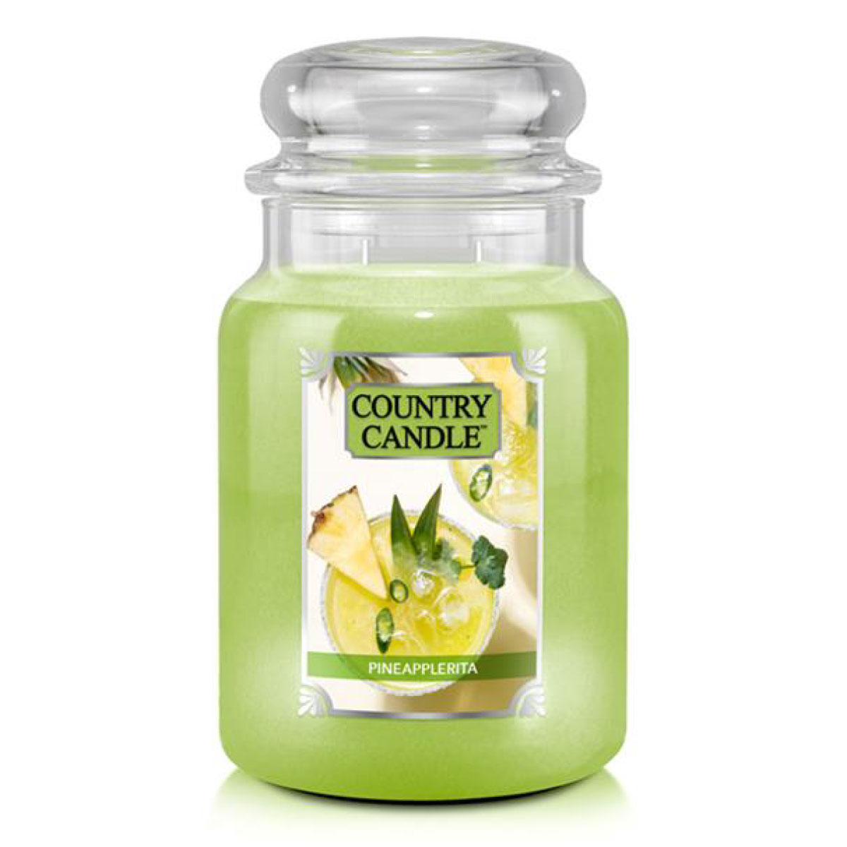 Pineapplerita - Duftkerze im Glas 652g von Country Candle™