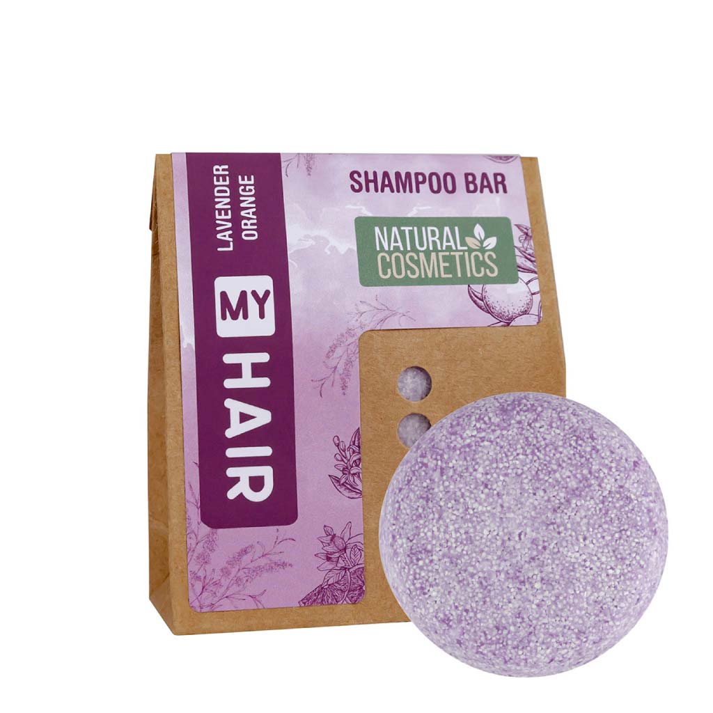 Lavendel & Orange Schafmilchseife - Hair Shampoo Bar 60g - accentra