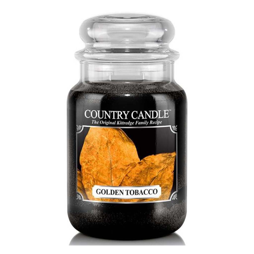 Golden Tobacco - Duftkerze im Glas 652g von Country Candle™
