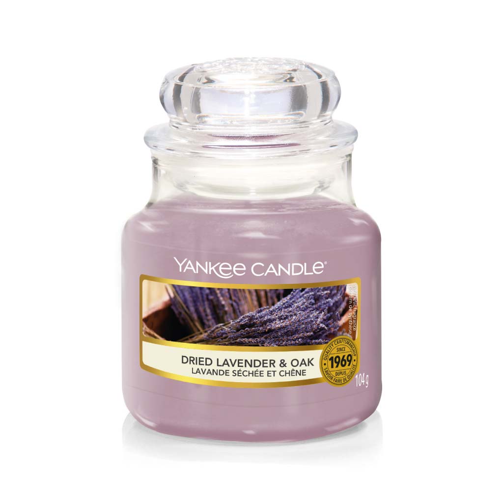 Dried Lavender & Oak - Duftkerze im Glas 104g - Yankee Candle®