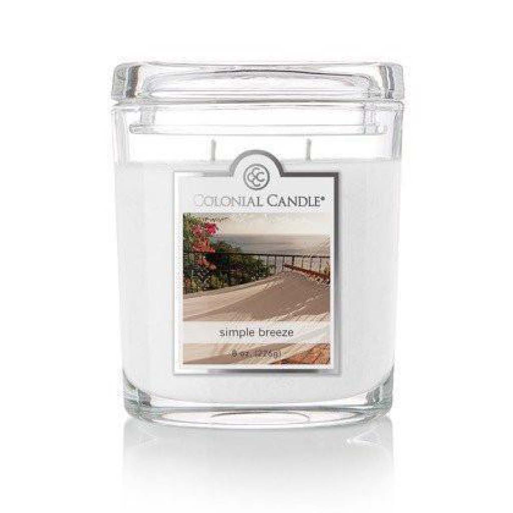 Simple Breeze - Duftkerze Oval 226g - Colonial Candle
