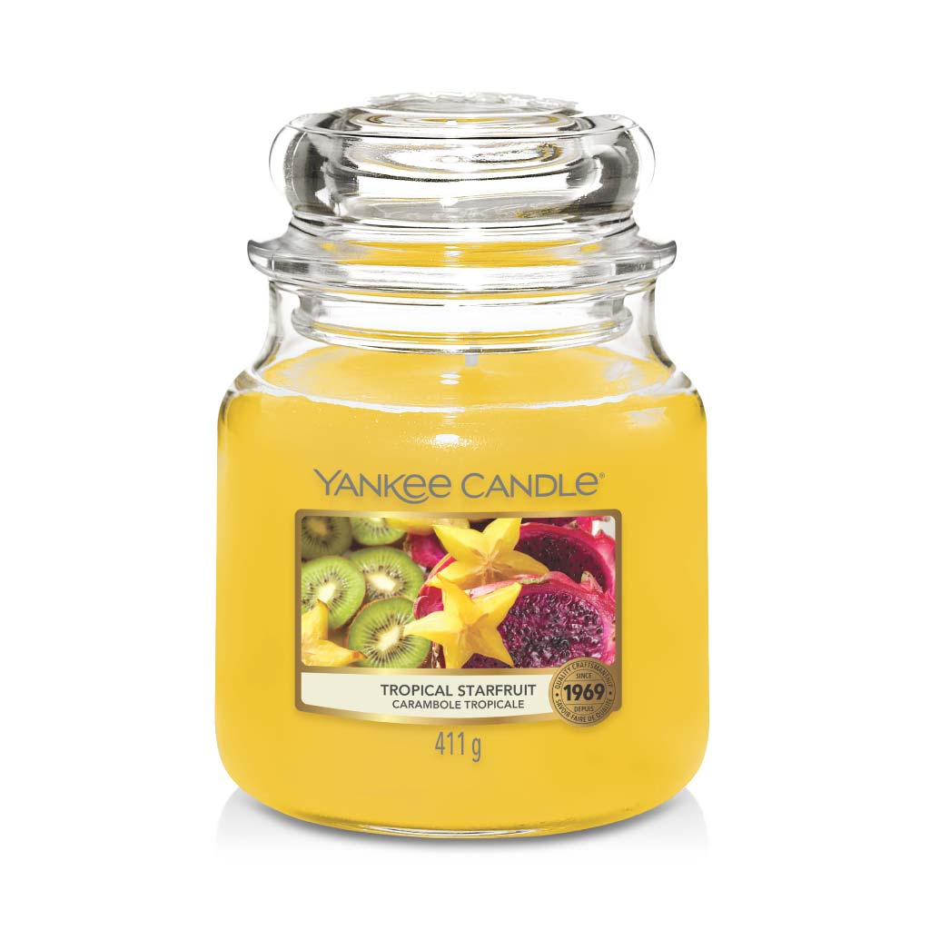 Tropical Starfruit - Duftkerze im Glas 411g - Yankee Candle®