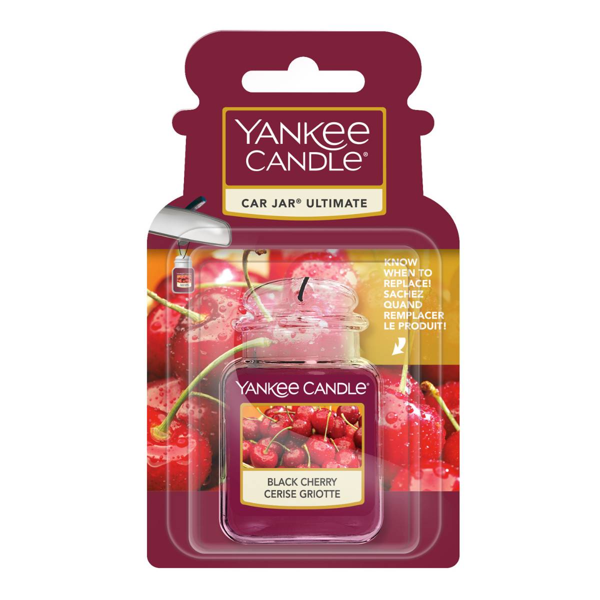 Black Cherry - Car Jar®  Ultimate von Yankee Candle