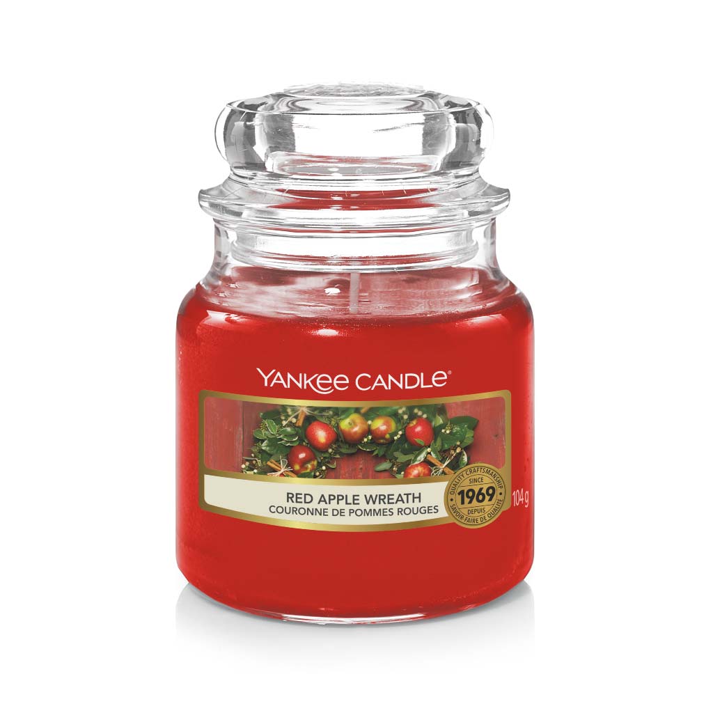 Red Apple Wreath - Duftkerze im Glas 104g - Yankee Candle®