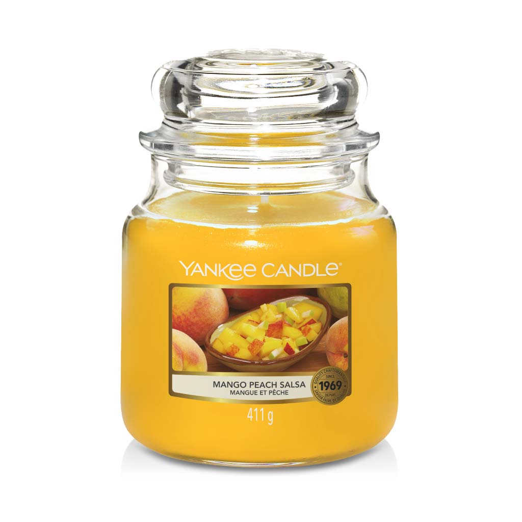 Mango Peach Salsa - Duftkerze im Glas 411g - Yankee Candle®