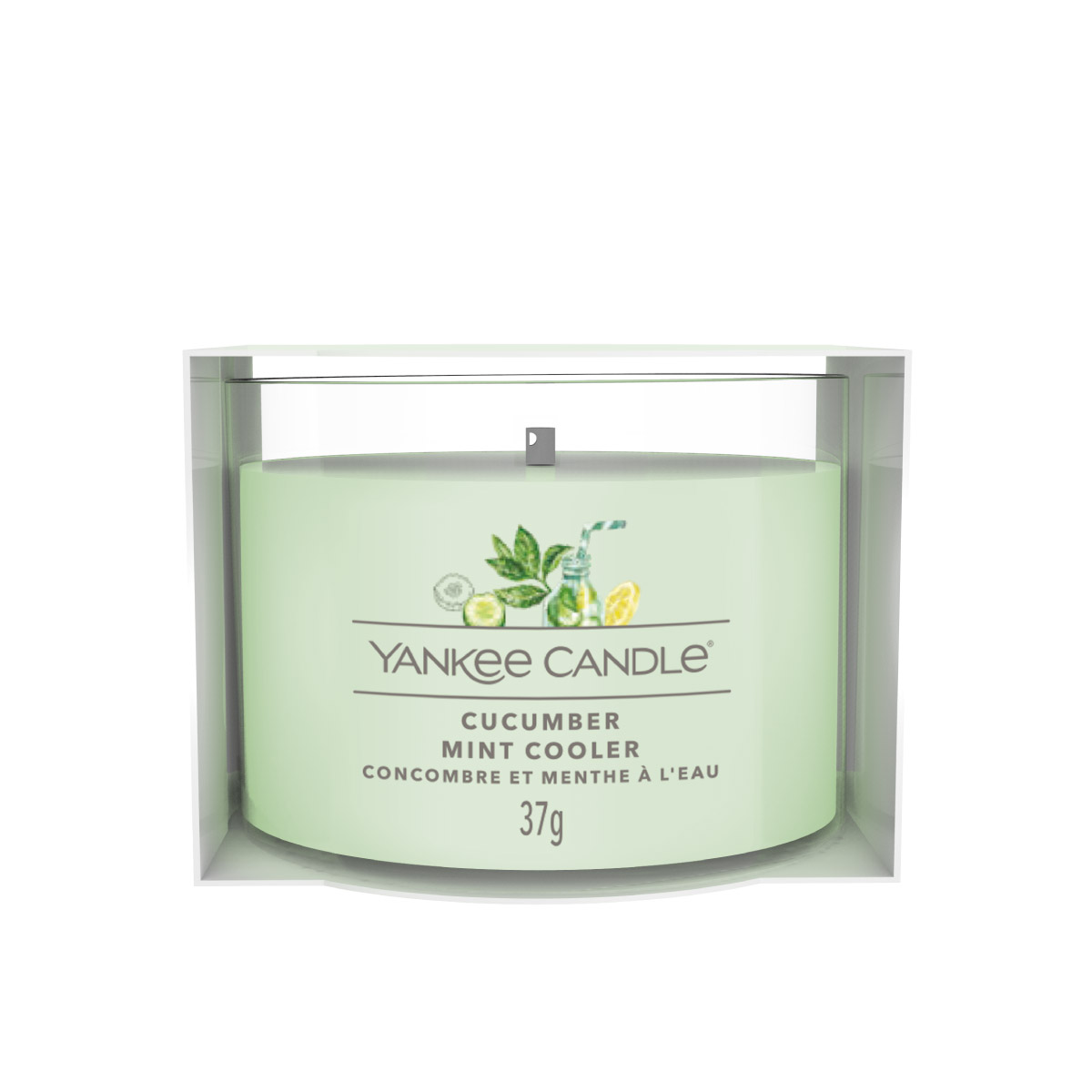Cucumber Mint Cooler - gefülltes Votivkerzenglas 37g - Yankee Candle®