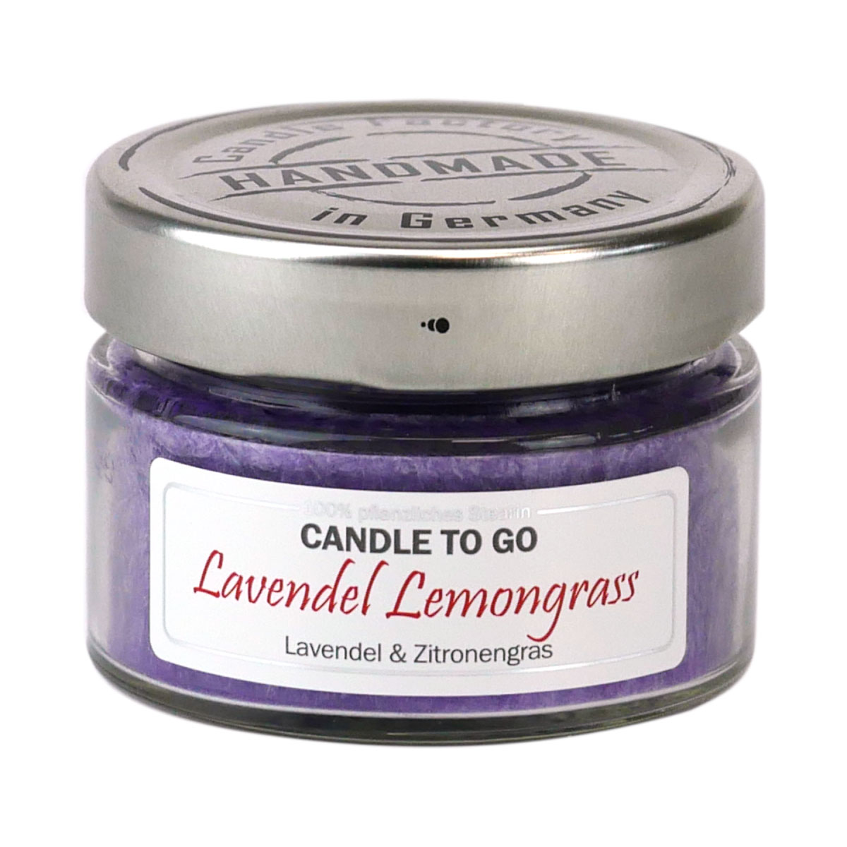 Lavendel Lemongrass - Candle to Go Duftkerze von Candle Factory