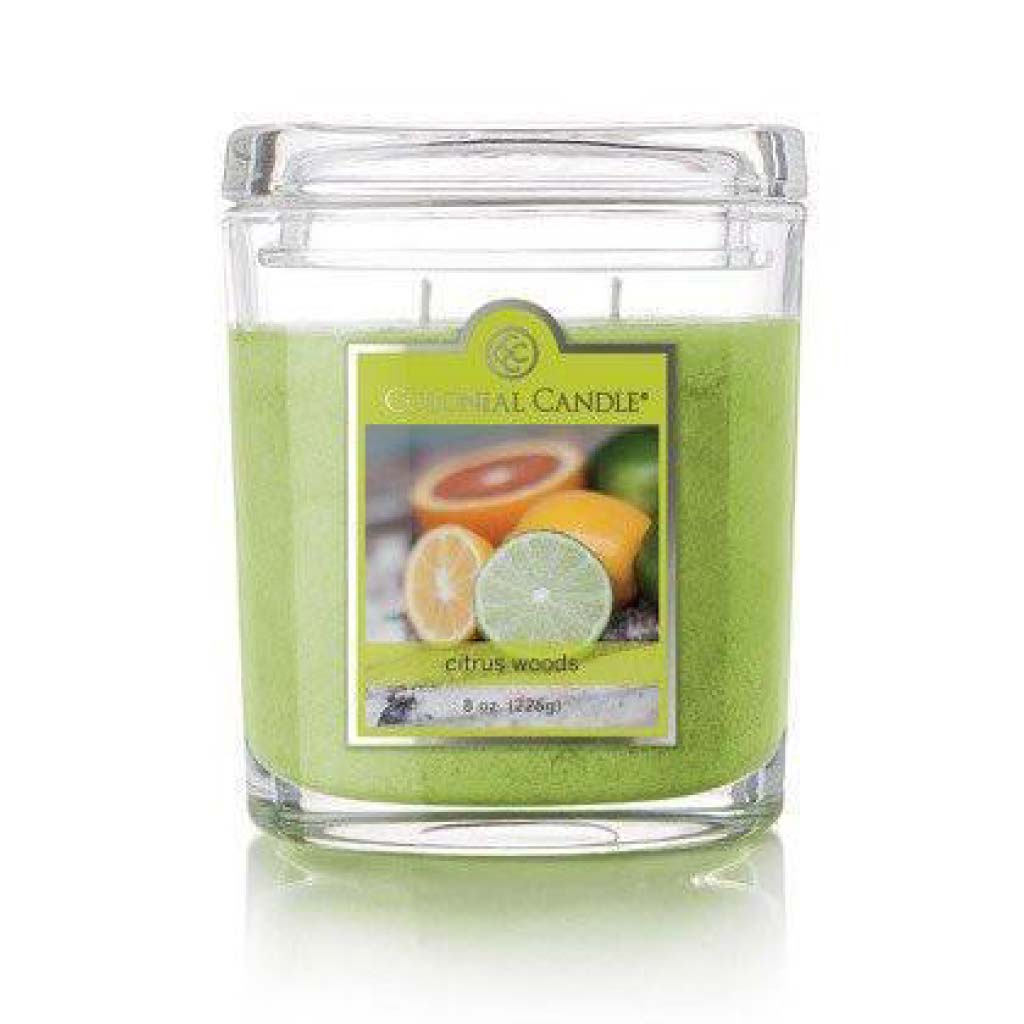 Citrus Woods - Duftkerze Oval 226g - Colonial Candle
