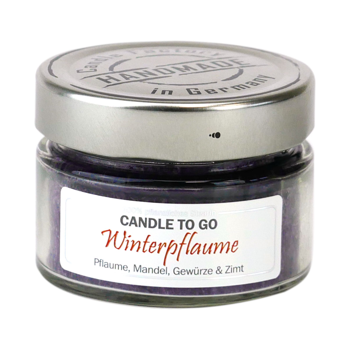 Winterpflaume - Candle to Go Duftkerze von Candle Factory