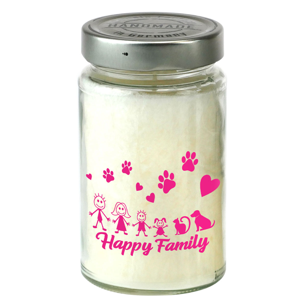 Happy Family - Bedruckte Duftkerze von Candle Factory [groß]