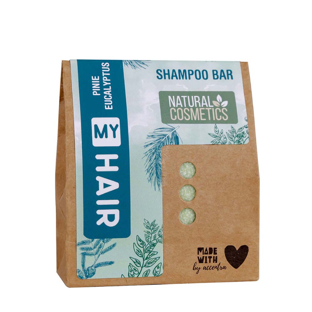 Pine & Eucalyptus Schafmilchseife - Hair Shampoo Bar 60g - accentra