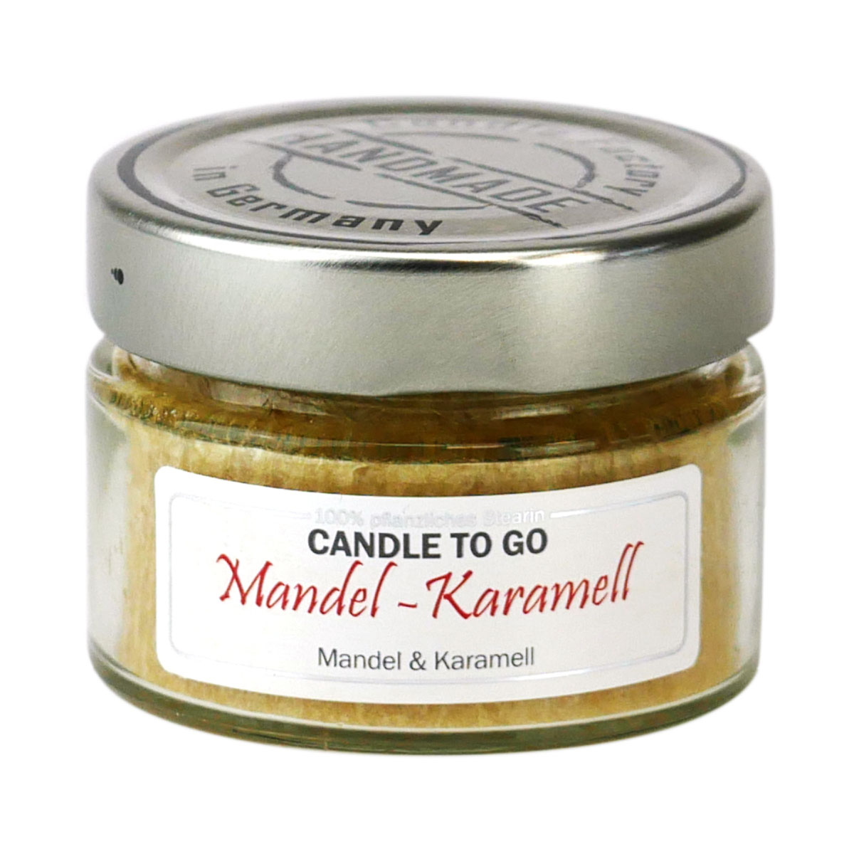 Mandel Karamell - Candle to Go Duftkerze von Candle Factory