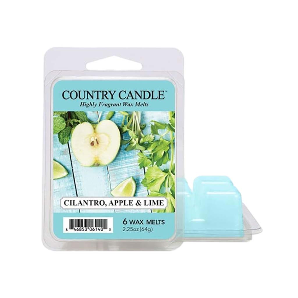 Cilantro Apple & Lime - Wax Melt 64g von Country Candle™