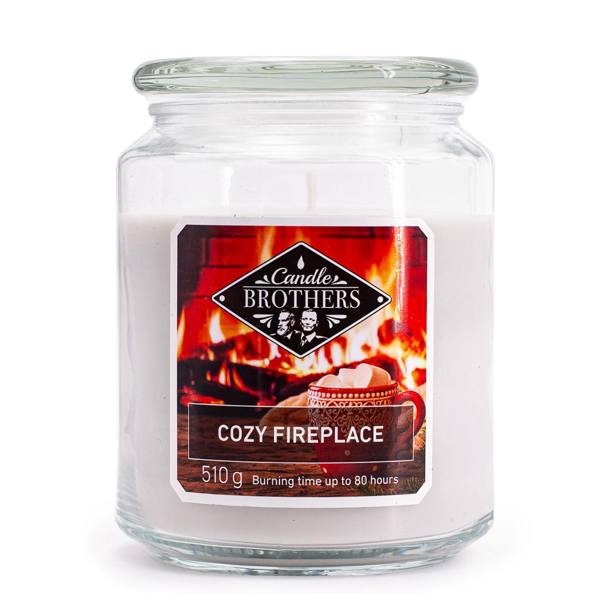 Cozy Fireplace - Duftkerze 510g von Candle Brothers
