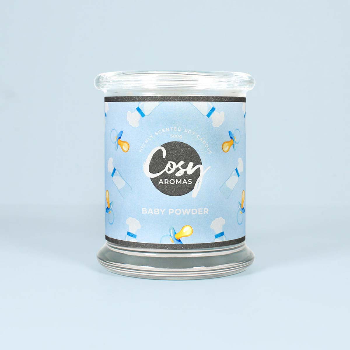 Baby Powder Jar Candle 240g von Cosy Aromas