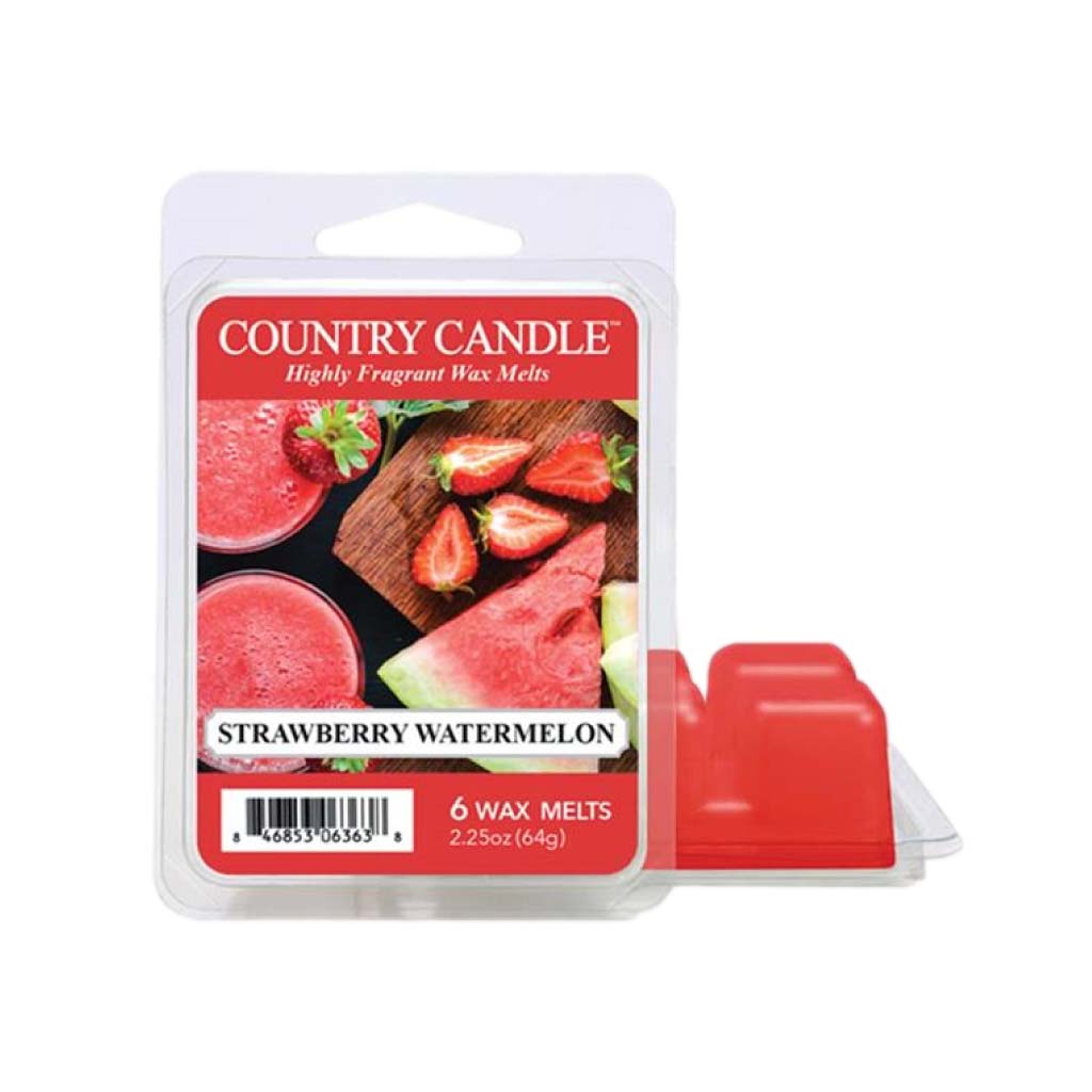 Strawberry Watermelon - Wax Melt 64g von Country Candle™