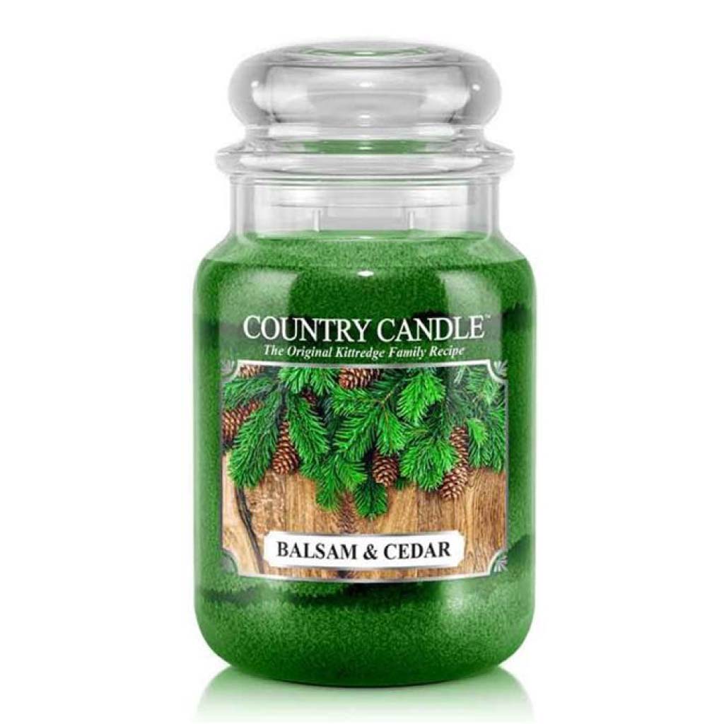Balsam & Cedar - Duftkerze im Glas 652g von Country Candle™