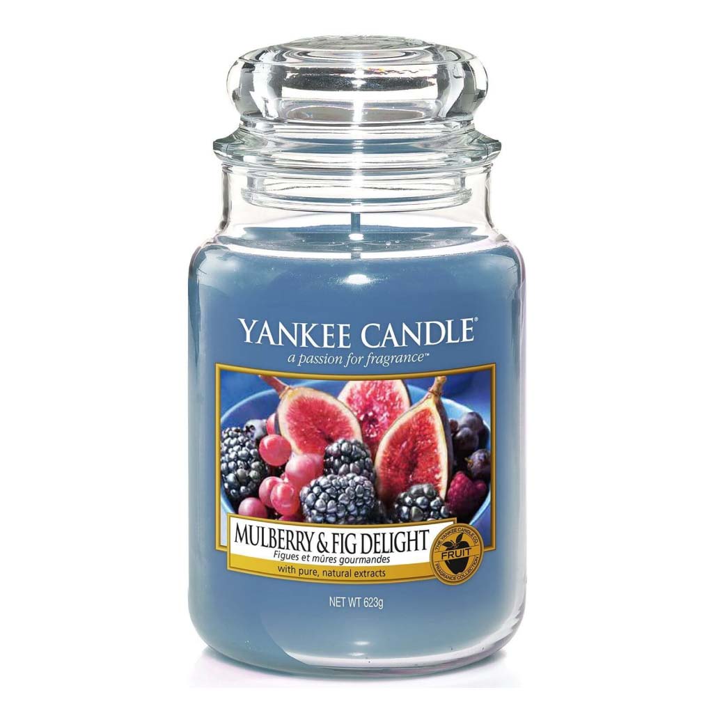 Mulberry & Fig Delight - Duftkerze im Glas 623g - Yankee Candle®