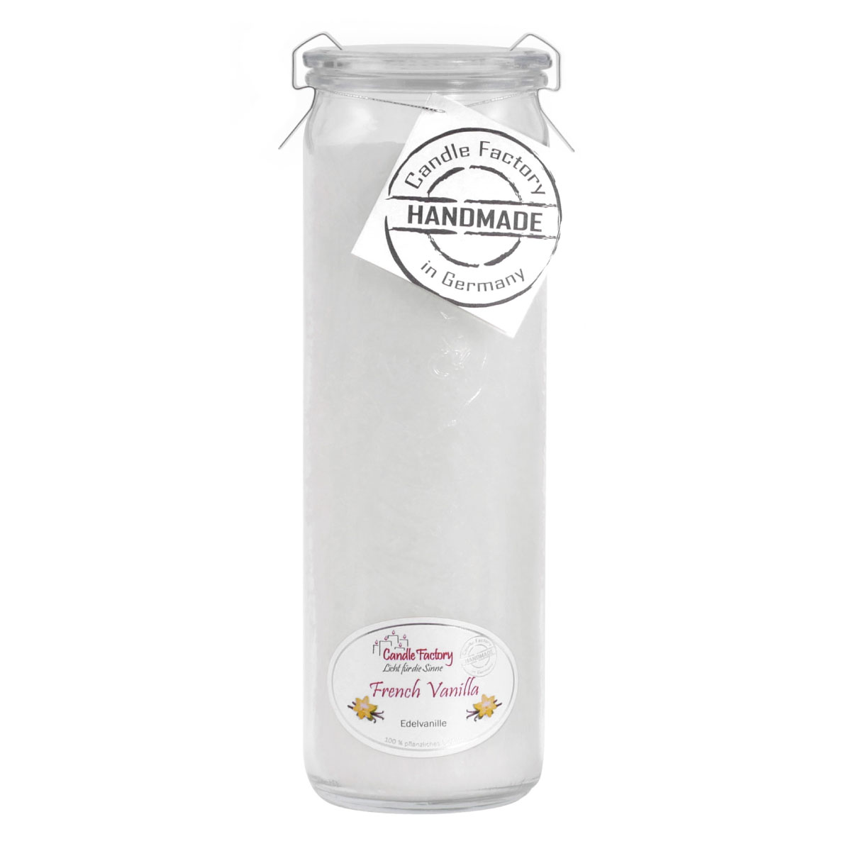 French Vanilla - Big Jumbo Windlicht im Weckglas von Candle Factory