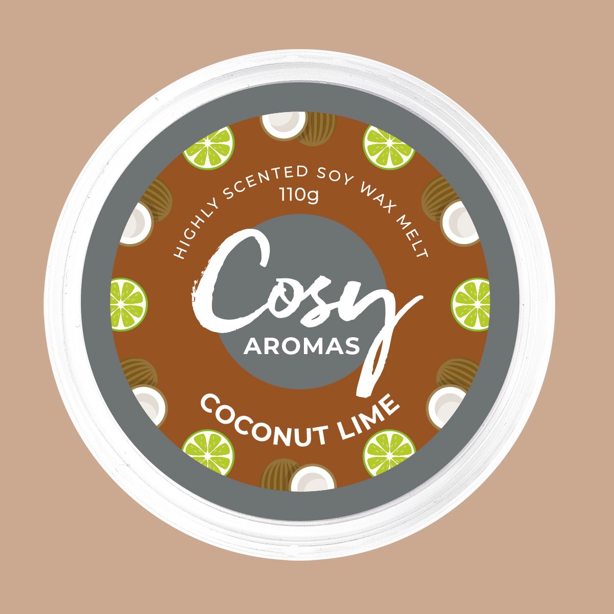 Coconut Lime 110g Wax Melt