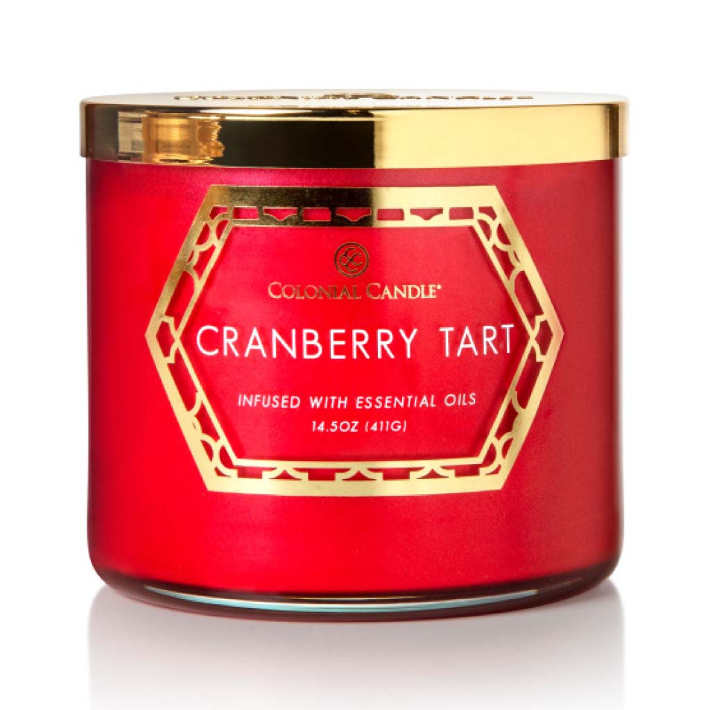 Cranberry Tart 411g - Duftkerze - Colonial Candle