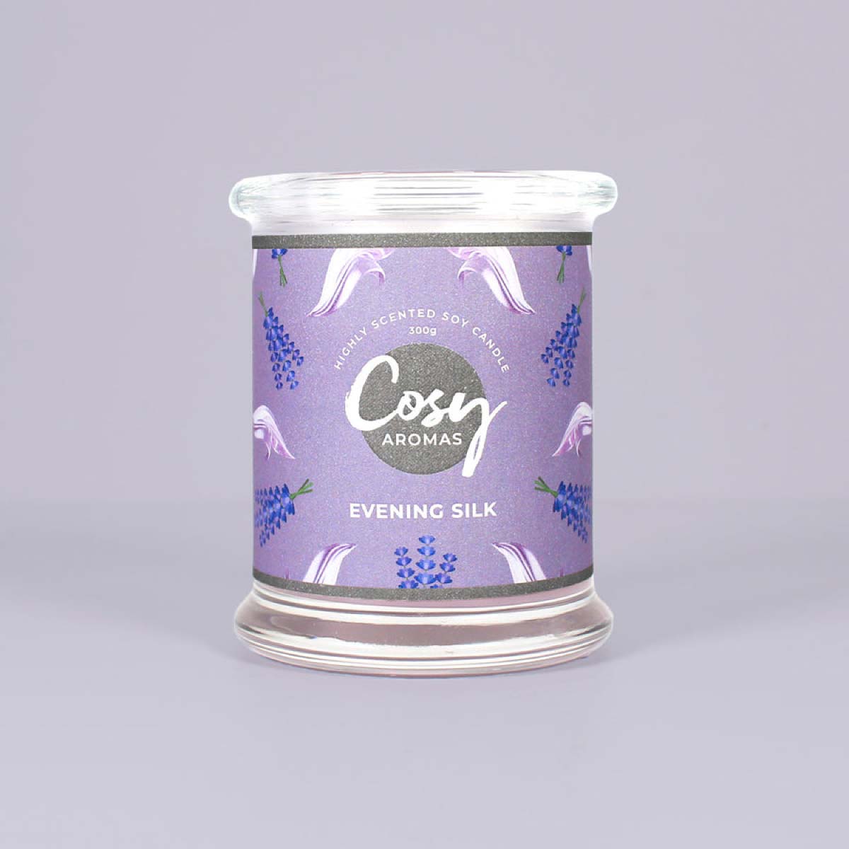 Evening Silk Jar Candle 240g von Cosy Aromas