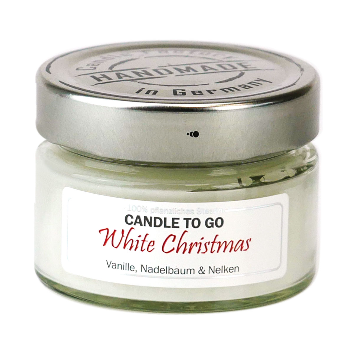 White Christmas - Candle to Go Duftkerze von Candle Factory