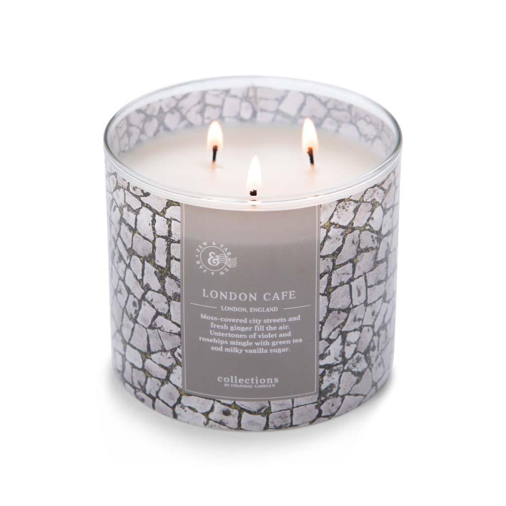 London Cafe 411g - Duftkerze - Colonial Candle