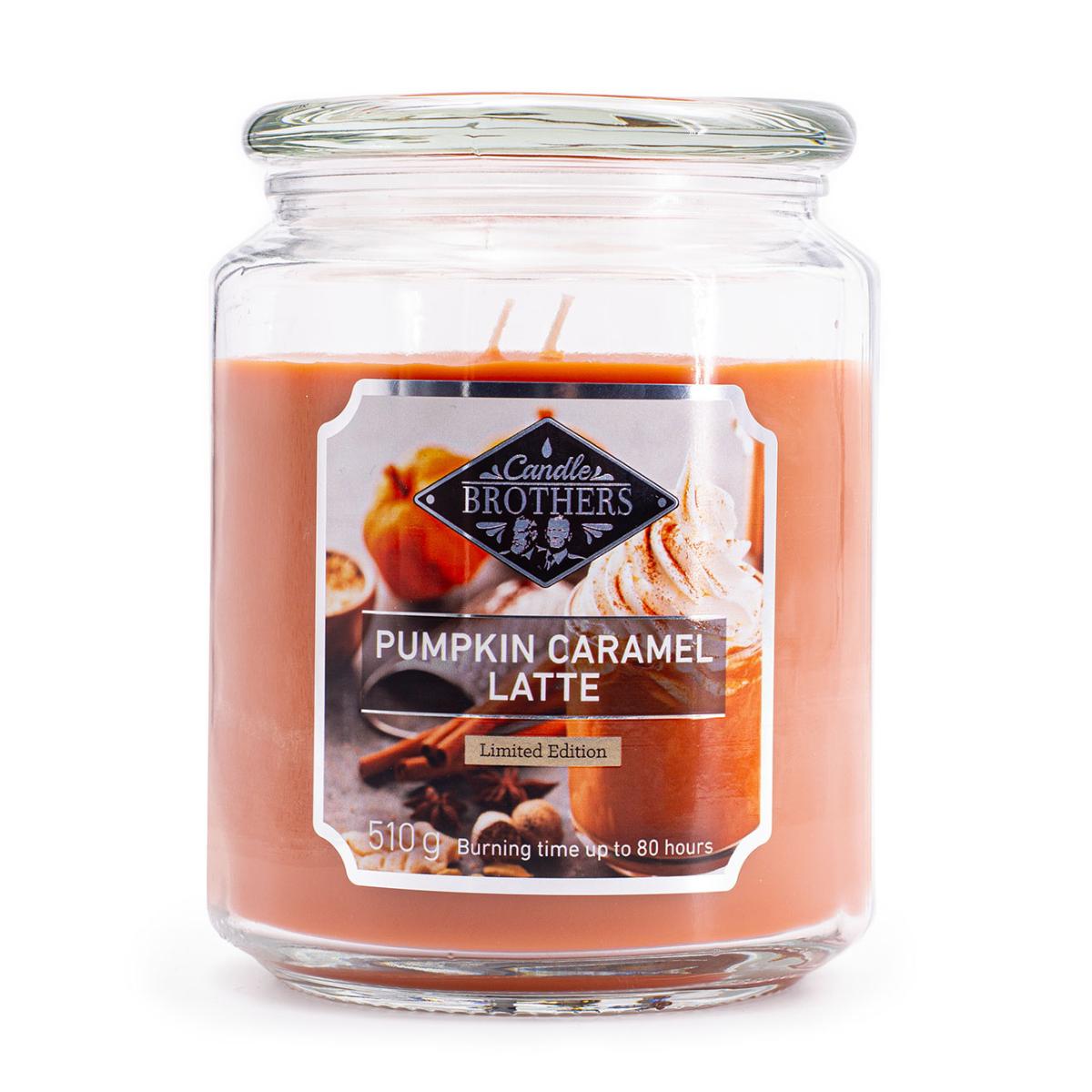 Pumpkin Caramel Latte - Duftkerze 510g von Candle Brothers