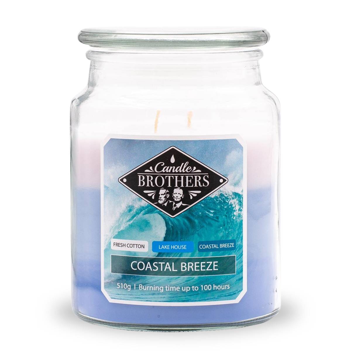 Coastal Breeze - Duftkerze 510g von Candle Brothers