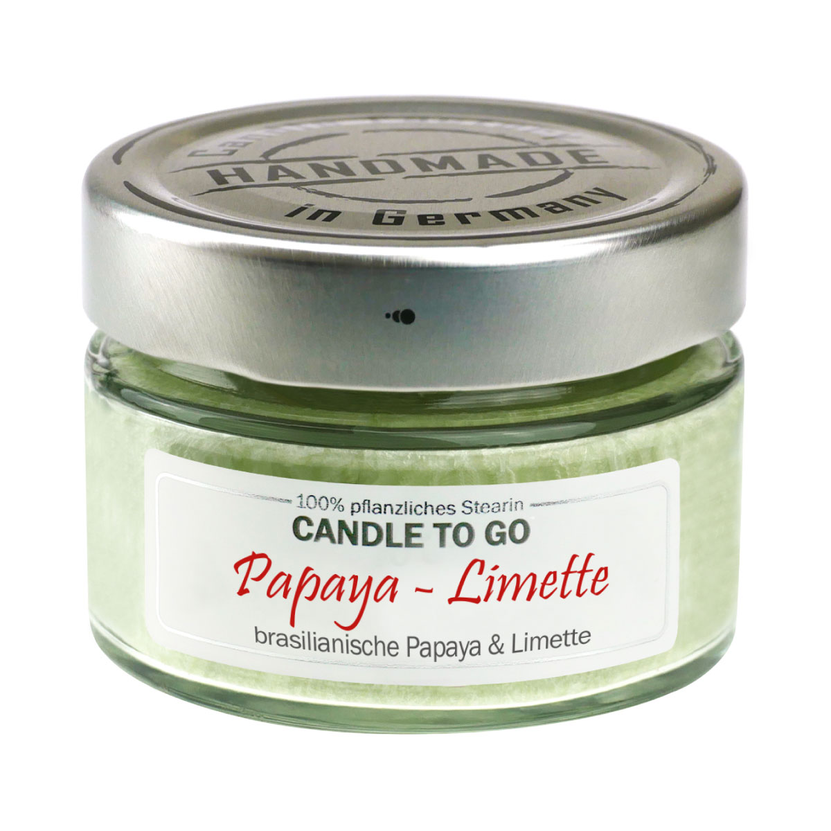 Papaya Limette - Candle to Go Duftkerze von Candle Factory