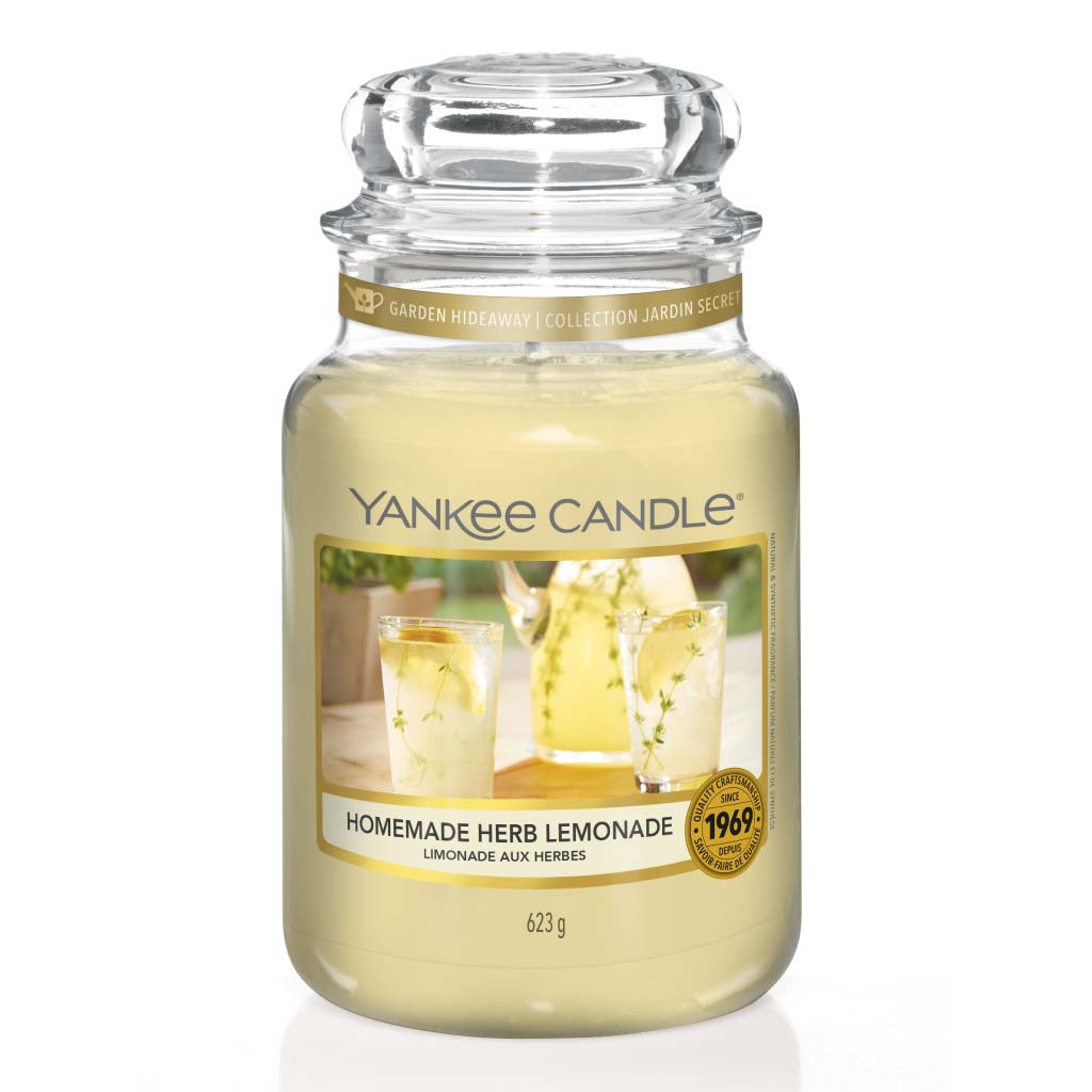 Homemade Herb Lemonade - Duftkerze im Glas 623g - Yankee Candle®