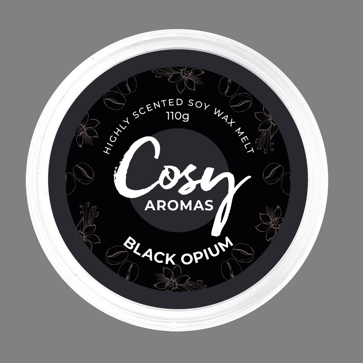 Black Opium 110g Wax Melt von Cosy Aromas