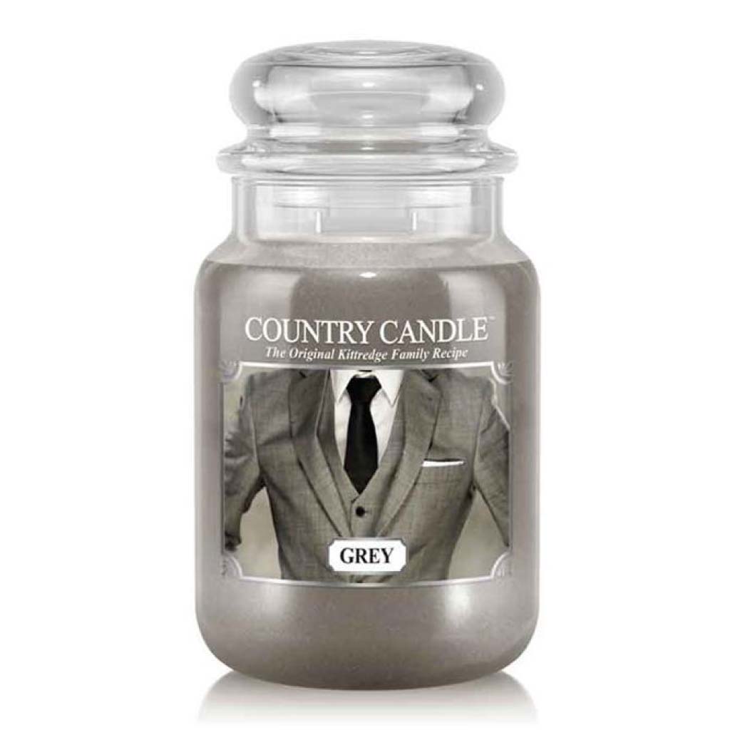 Grey - Duftkerze im Glas 652g von Country Candle™