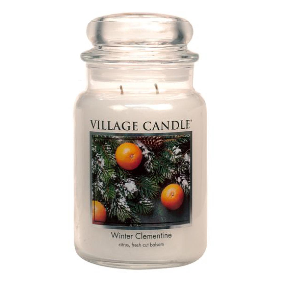 Winter Clementine - Duftkerze im Glas 602g - Village Candle®