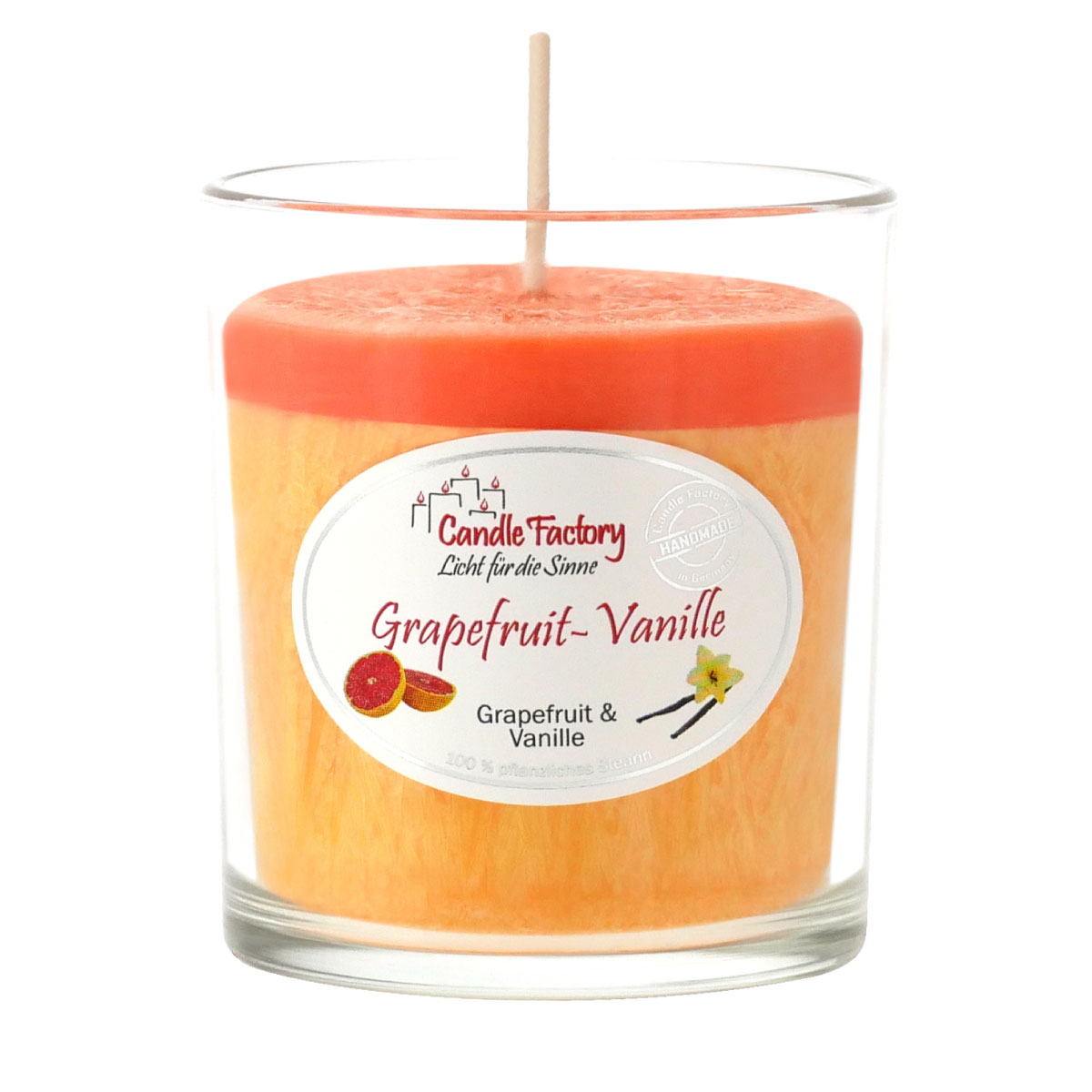Grapefruit Vanille - Party Light Duftkerze von Candle Factory